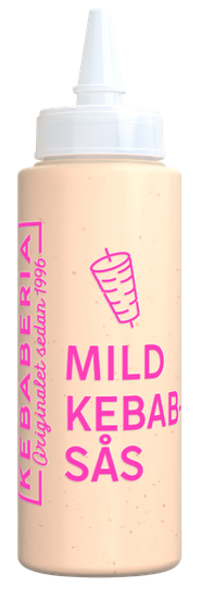 Kebaberia Mild kebabsås – produktbild